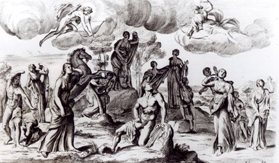 Niobe and her children, c.1653 by Francois Perrier